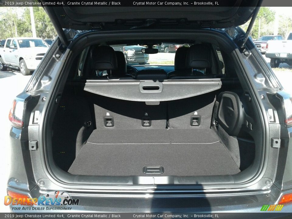 2019 Jeep Cherokee Limited 4x4 Granite Crystal Metallic / Black Photo #19