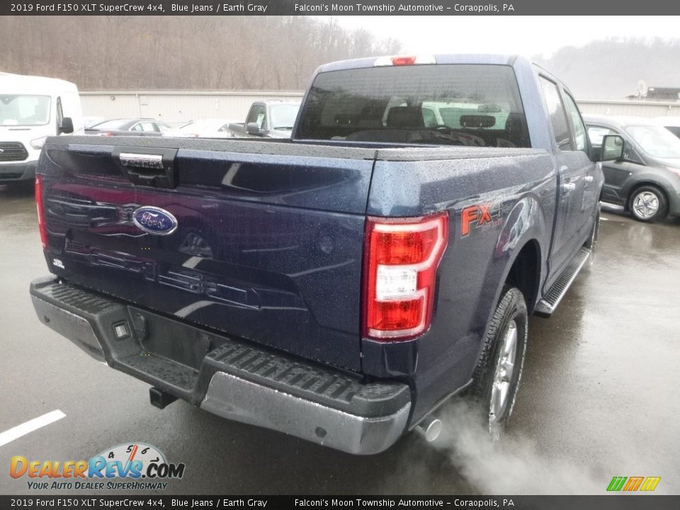 2019 Ford F150 XLT SuperCrew 4x4 Blue Jeans / Earth Gray Photo #2
