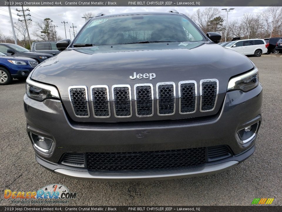 2019 Jeep Cherokee Limited 4x4 Granite Crystal Metallic / Black Photo #2