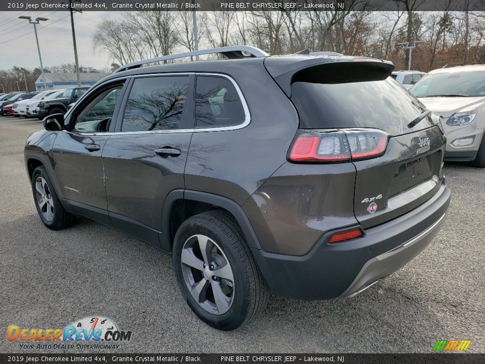 2019 Jeep Cherokee Limited 4x4 Granite Crystal Metallic / Black Photo #4