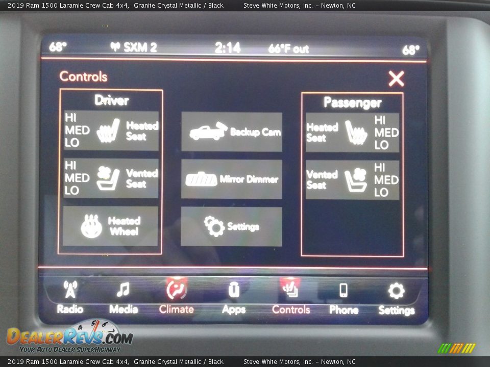 2019 Ram 1500 Laramie Crew Cab 4x4 Granite Crystal Metallic / Black Photo #27