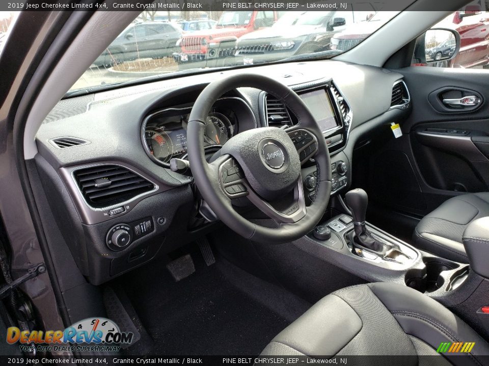 2019 Jeep Cherokee Limited 4x4 Granite Crystal Metallic / Black Photo #7