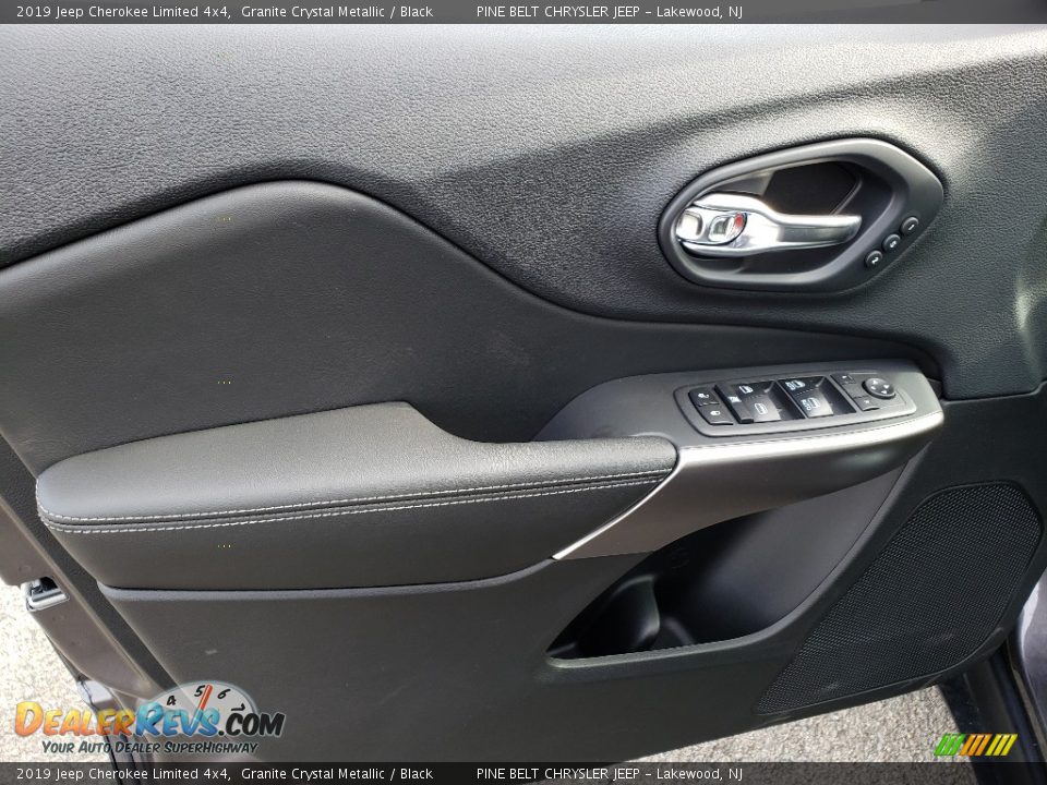 2019 Jeep Cherokee Limited 4x4 Granite Crystal Metallic / Black Photo #8