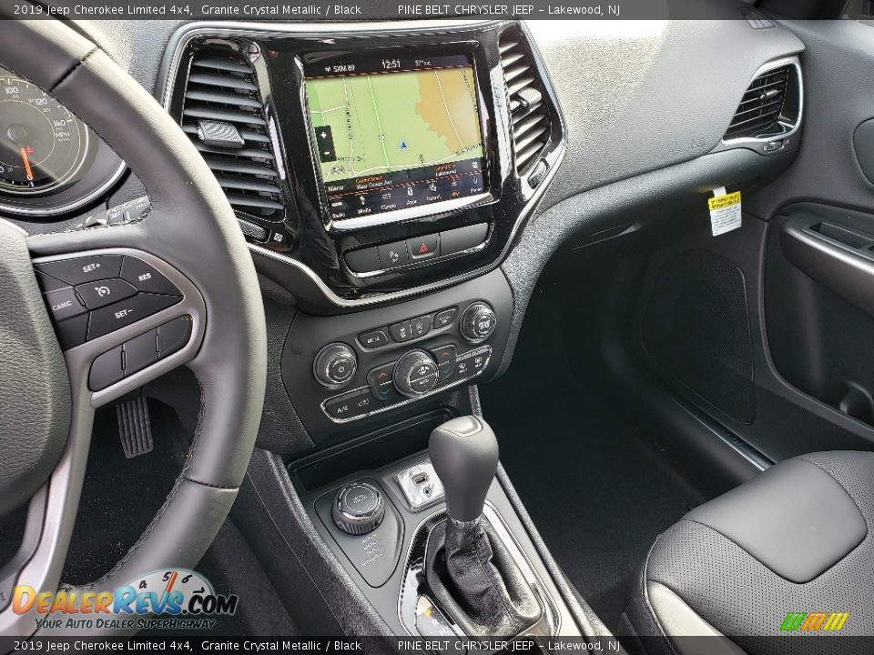 2019 Jeep Cherokee Limited 4x4 Granite Crystal Metallic / Black Photo #10
