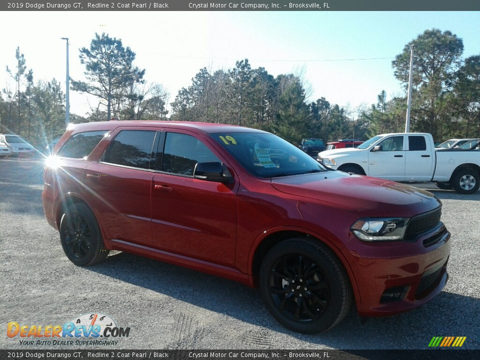 2019 Dodge Durango GT Redline 2 Coat Pearl / Black Photo #7