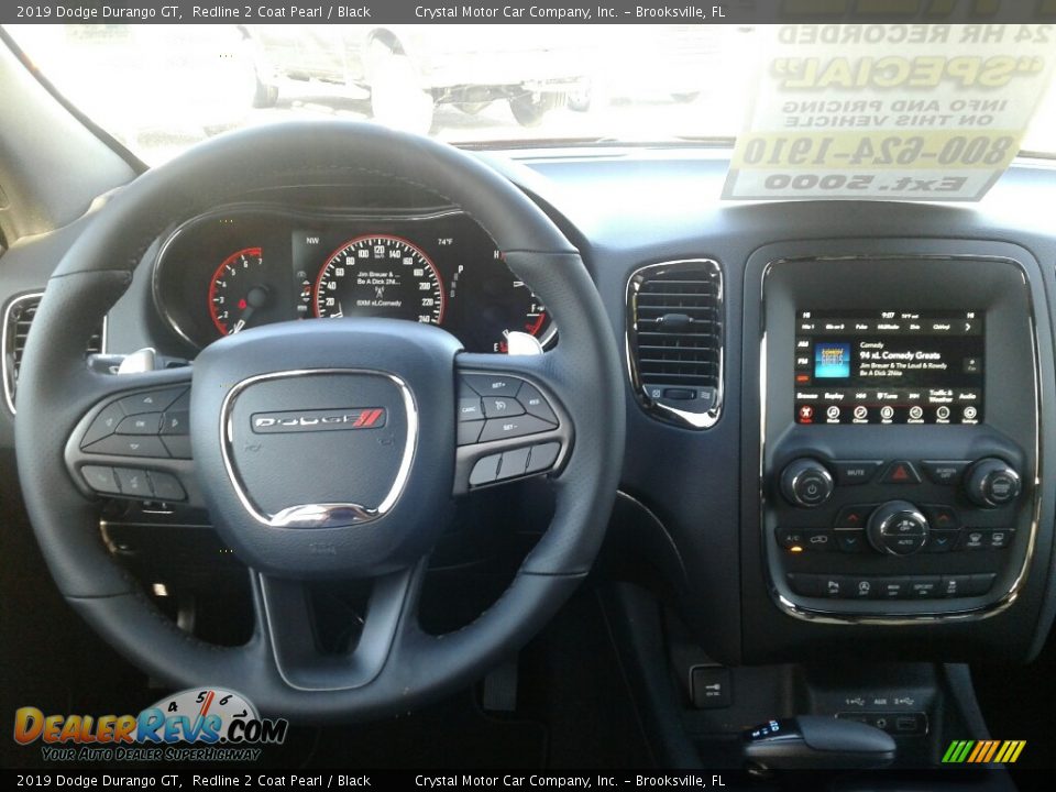 2019 Dodge Durango GT Redline 2 Coat Pearl / Black Photo #13