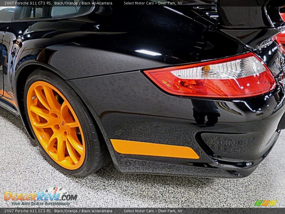 2007 Porsche 911 GT3 RS Black/Orange / Black w/Alcantara Photo #7
