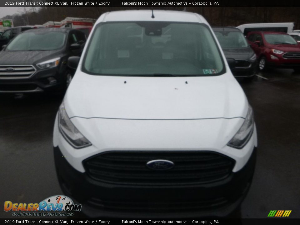 2019 Ford Transit Connect XL Van Frozen White / Ebony Photo #4