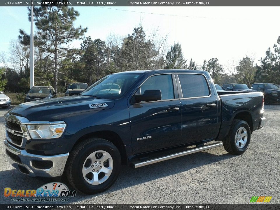 2019 Ram 1500 Tradesman Crew Cab Patriot Blue Pearl / Black Photo #1