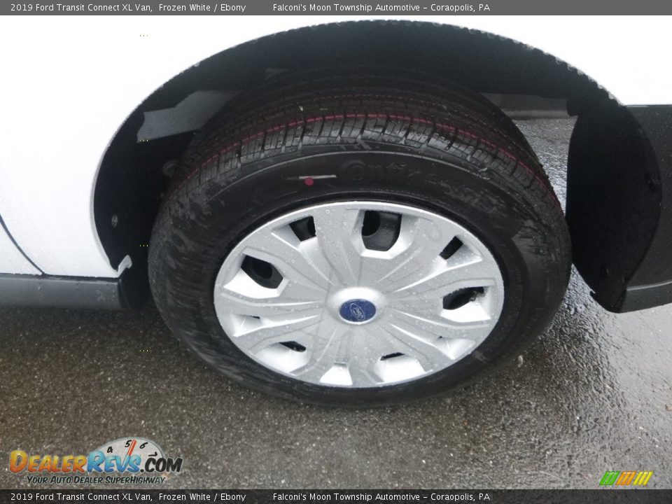 2019 Ford Transit Connect XL Van Frozen White / Ebony Photo #7