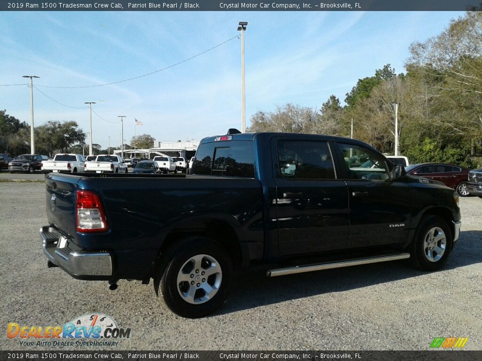 2019 Ram 1500 Tradesman Crew Cab Patriot Blue Pearl / Black Photo #5