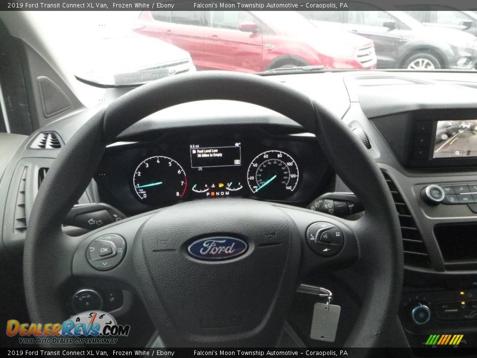 2019 Ford Transit Connect XL Van Frozen White / Ebony Photo #15