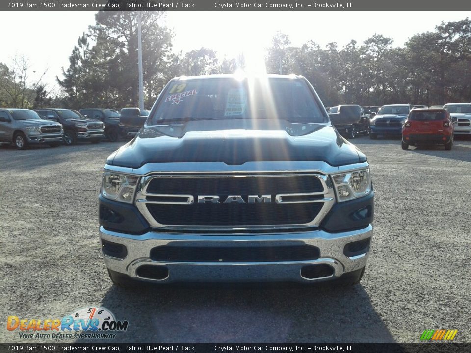 2019 Ram 1500 Tradesman Crew Cab Patriot Blue Pearl / Black Photo #8