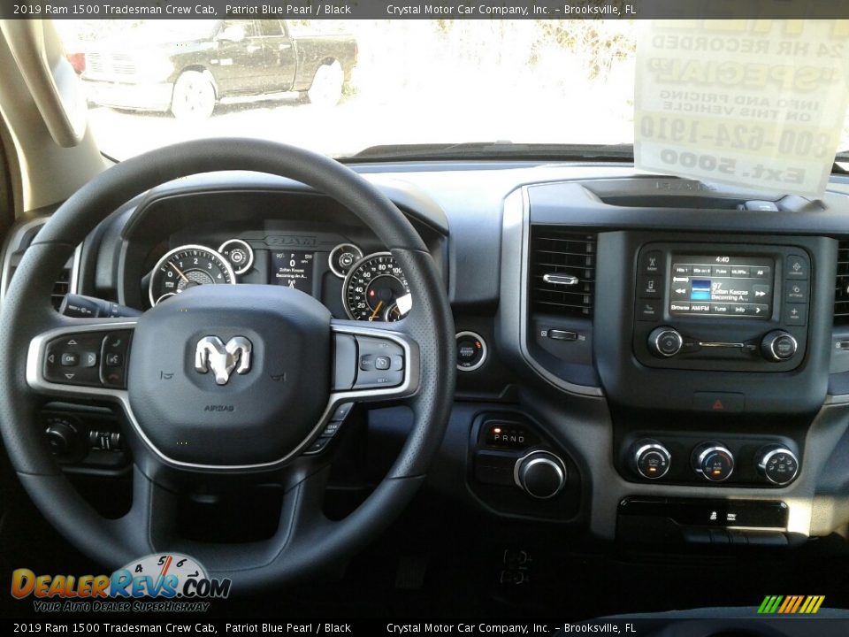 2019 Ram 1500 Tradesman Crew Cab Patriot Blue Pearl / Black Photo #13