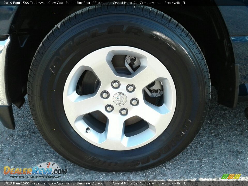 2019 Ram 1500 Tradesman Crew Cab Patriot Blue Pearl / Black Photo #20