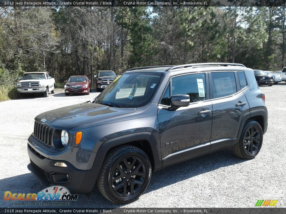 2018 Jeep Renegade Altitude Granite Crystal Metallic / Black Photo #1