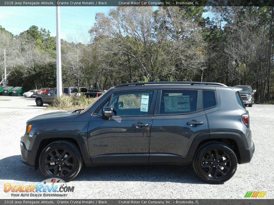 2018 Jeep Renegade Altitude Granite Crystal Metallic / Black Photo #2