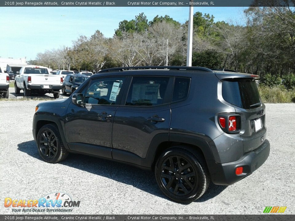 2018 Jeep Renegade Altitude Granite Crystal Metallic / Black Photo #3