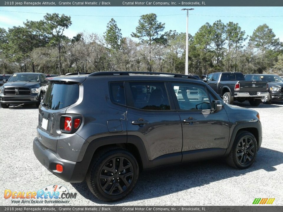 2018 Jeep Renegade Altitude Granite Crystal Metallic / Black Photo #5