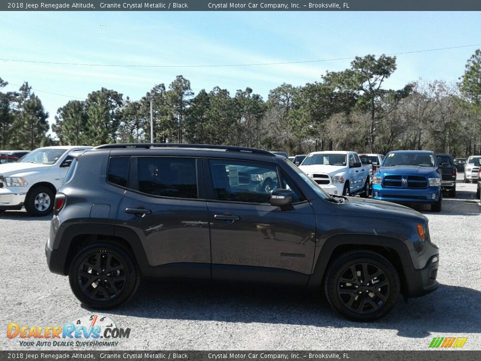 2018 Jeep Renegade Altitude Granite Crystal Metallic / Black Photo #6