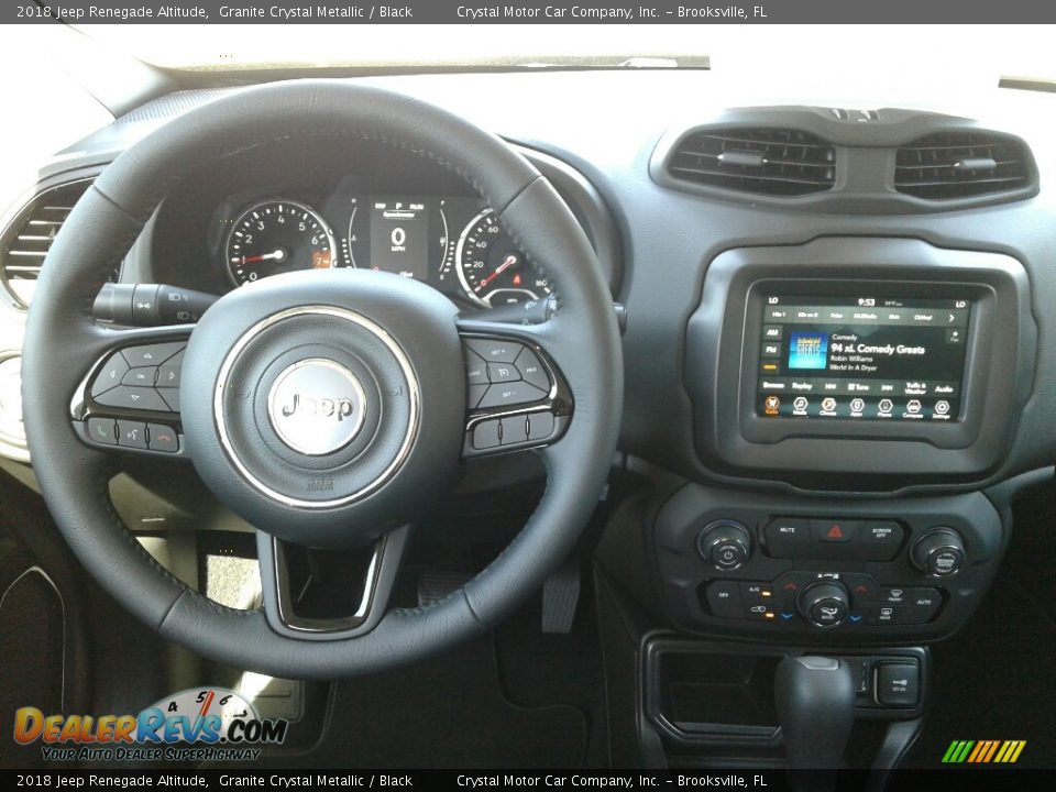 2018 Jeep Renegade Altitude Granite Crystal Metallic / Black Photo #13