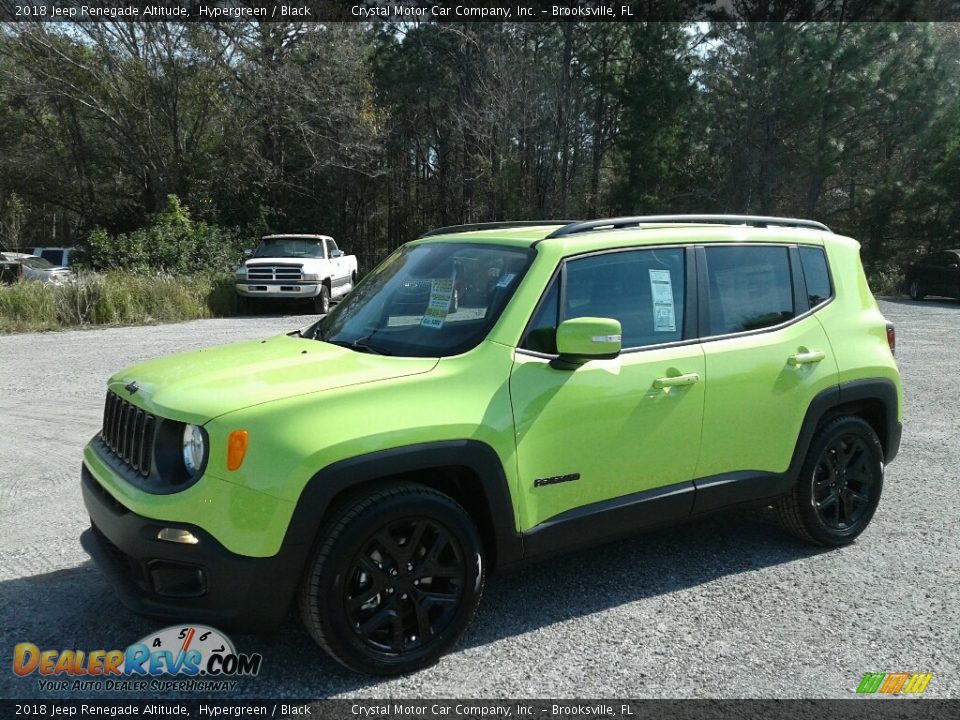 2018 Jeep Renegade Altitude Hypergreen / Black Photo #1