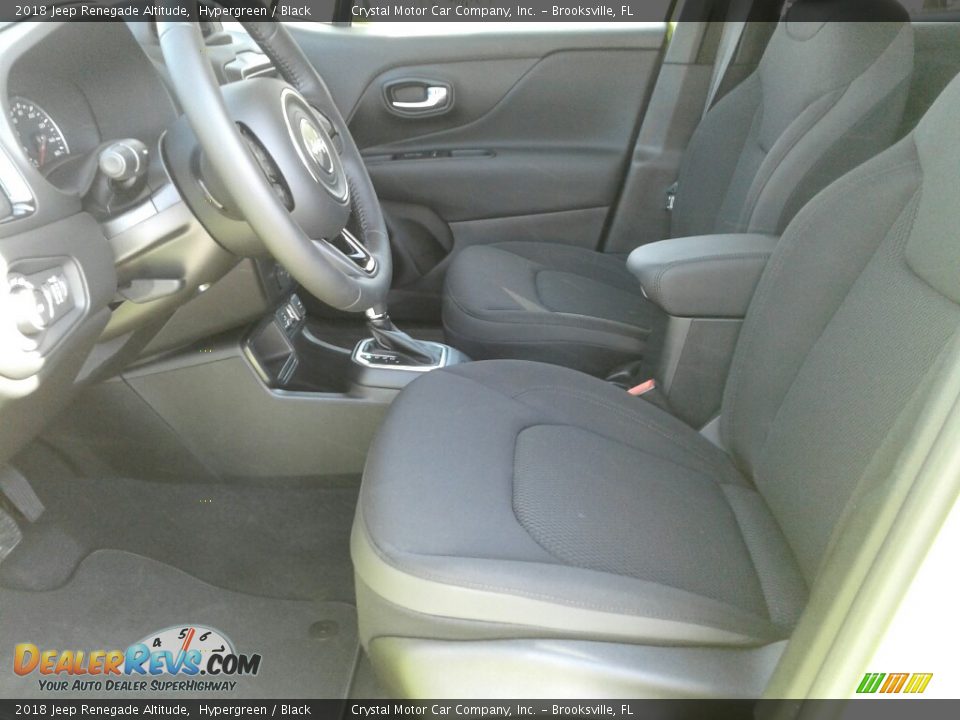 2018 Jeep Renegade Altitude Hypergreen / Black Photo #9