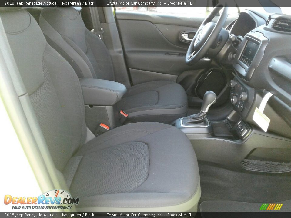2018 Jeep Renegade Altitude Hypergreen / Black Photo #12