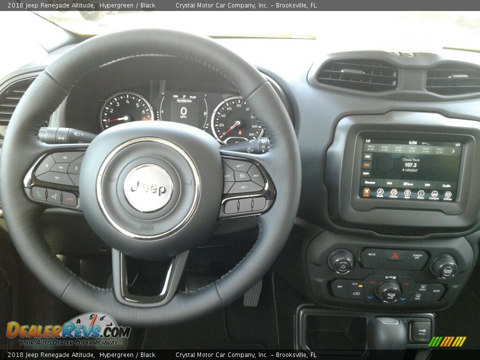 2018 Jeep Renegade Altitude Hypergreen / Black Photo #13