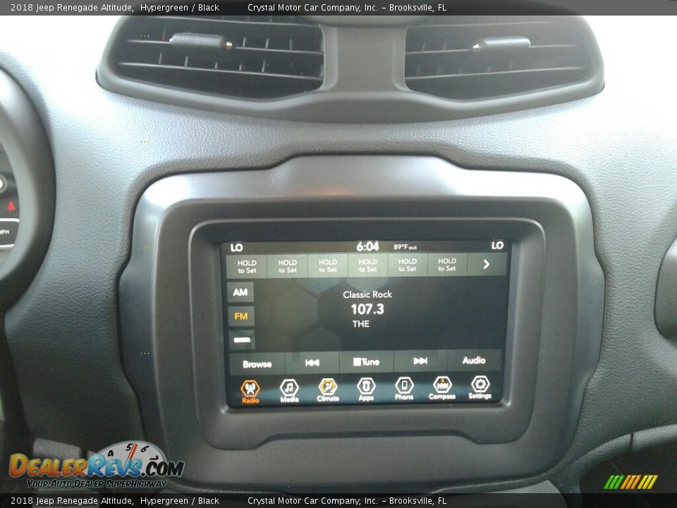 2018 Jeep Renegade Altitude Hypergreen / Black Photo #15
