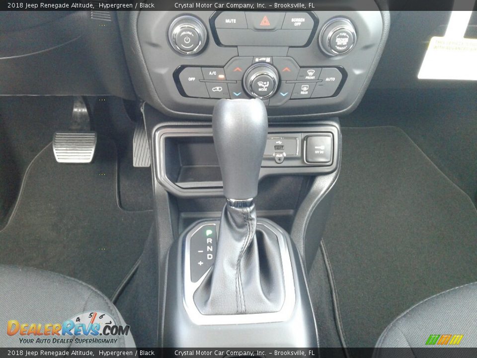 2018 Jeep Renegade Altitude Hypergreen / Black Photo #16