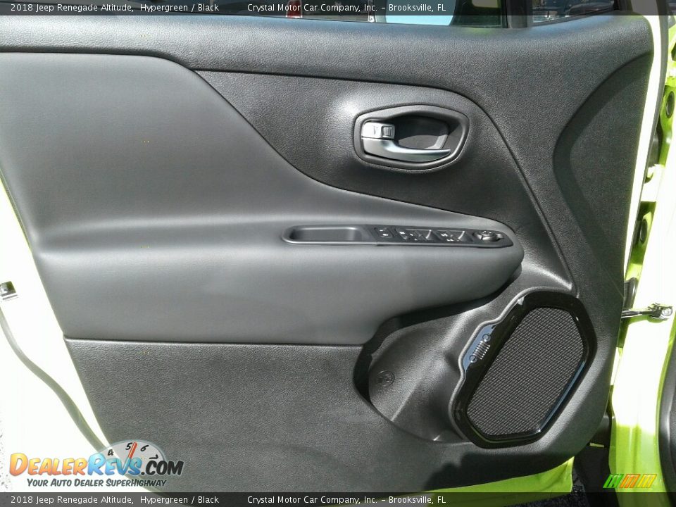 2018 Jeep Renegade Altitude Hypergreen / Black Photo #17