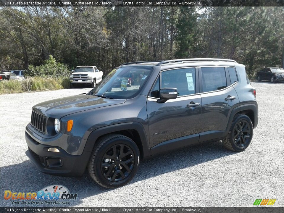 2018 Jeep Renegade Altitude Granite Crystal Metallic / Black Photo #1