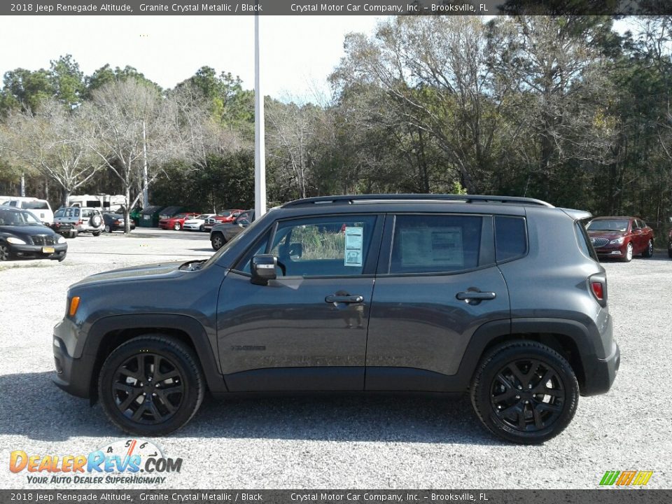 2018 Jeep Renegade Altitude Granite Crystal Metallic / Black Photo #2
