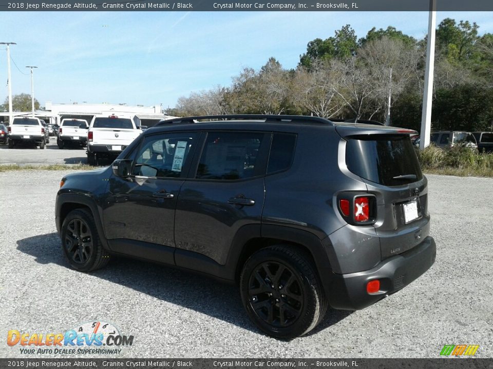 2018 Jeep Renegade Altitude Granite Crystal Metallic / Black Photo #3