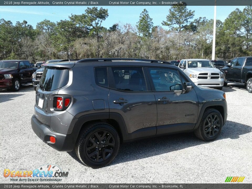 2018 Jeep Renegade Altitude Granite Crystal Metallic / Black Photo #5