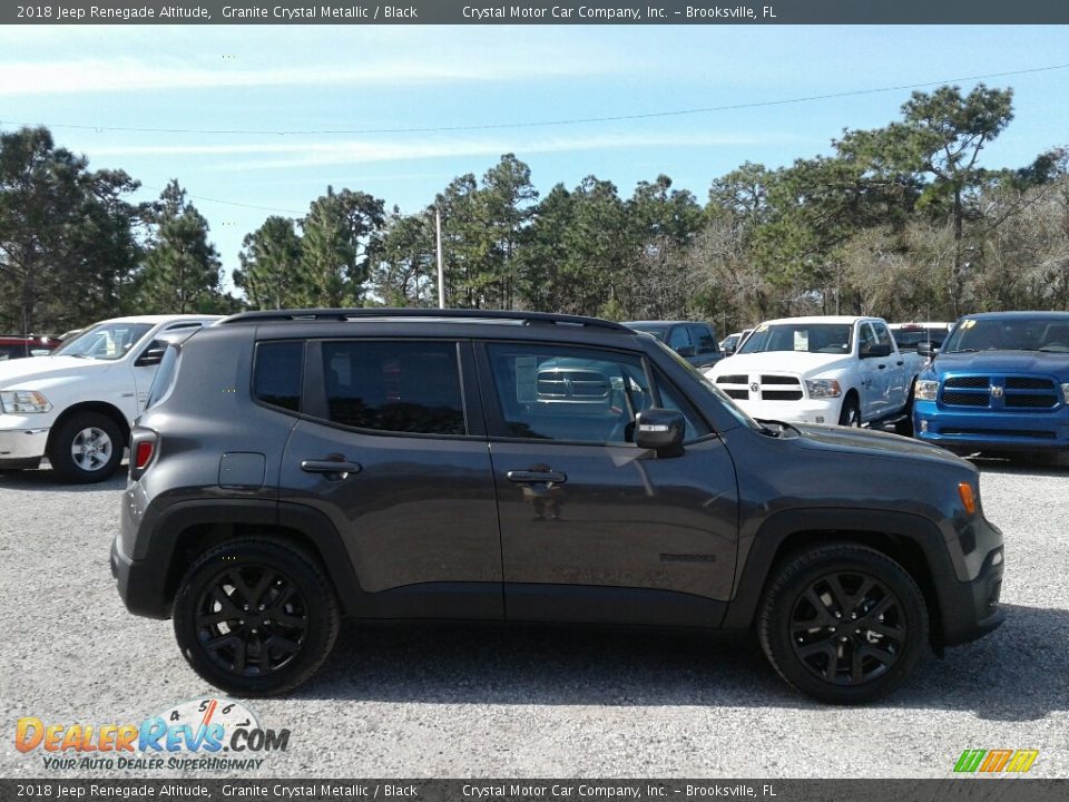 2018 Jeep Renegade Altitude Granite Crystal Metallic / Black Photo #6