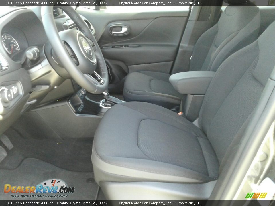 2018 Jeep Renegade Altitude Granite Crystal Metallic / Black Photo #9
