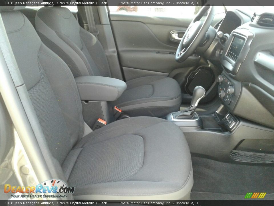 2018 Jeep Renegade Altitude Granite Crystal Metallic / Black Photo #12