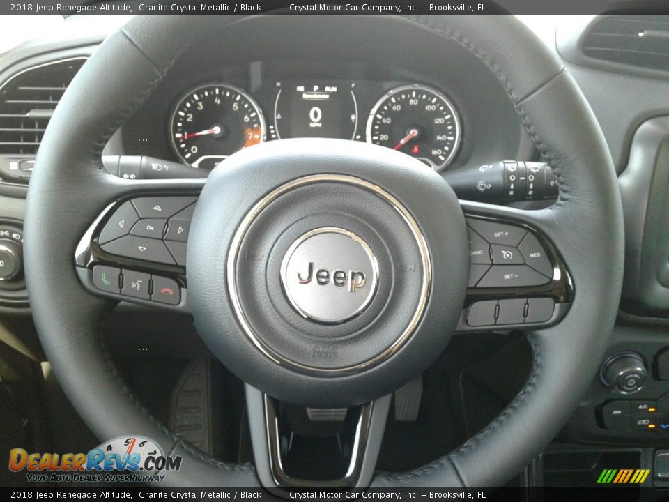 2018 Jeep Renegade Altitude Granite Crystal Metallic / Black Photo #14