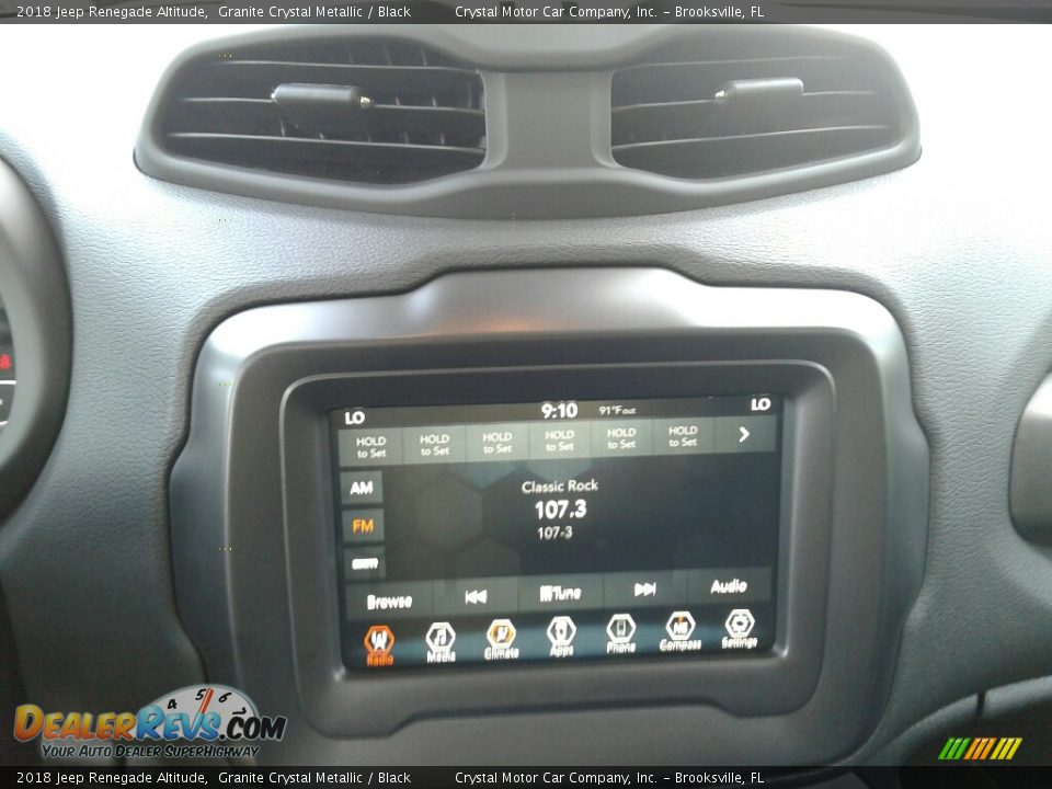 2018 Jeep Renegade Altitude Granite Crystal Metallic / Black Photo #15
