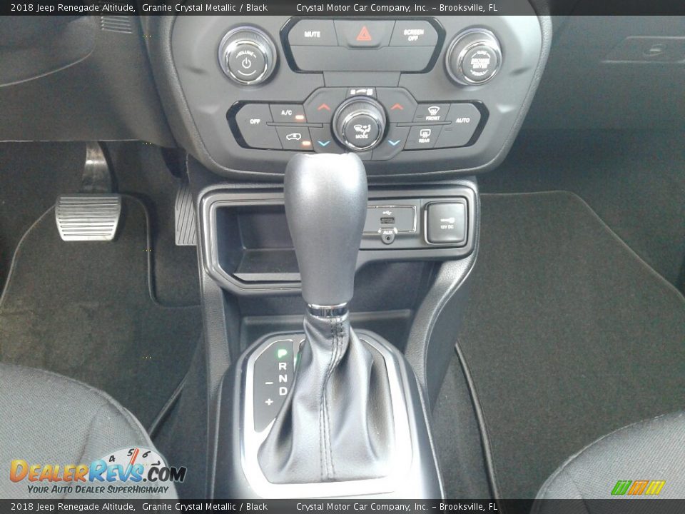 2018 Jeep Renegade Altitude Granite Crystal Metallic / Black Photo #16