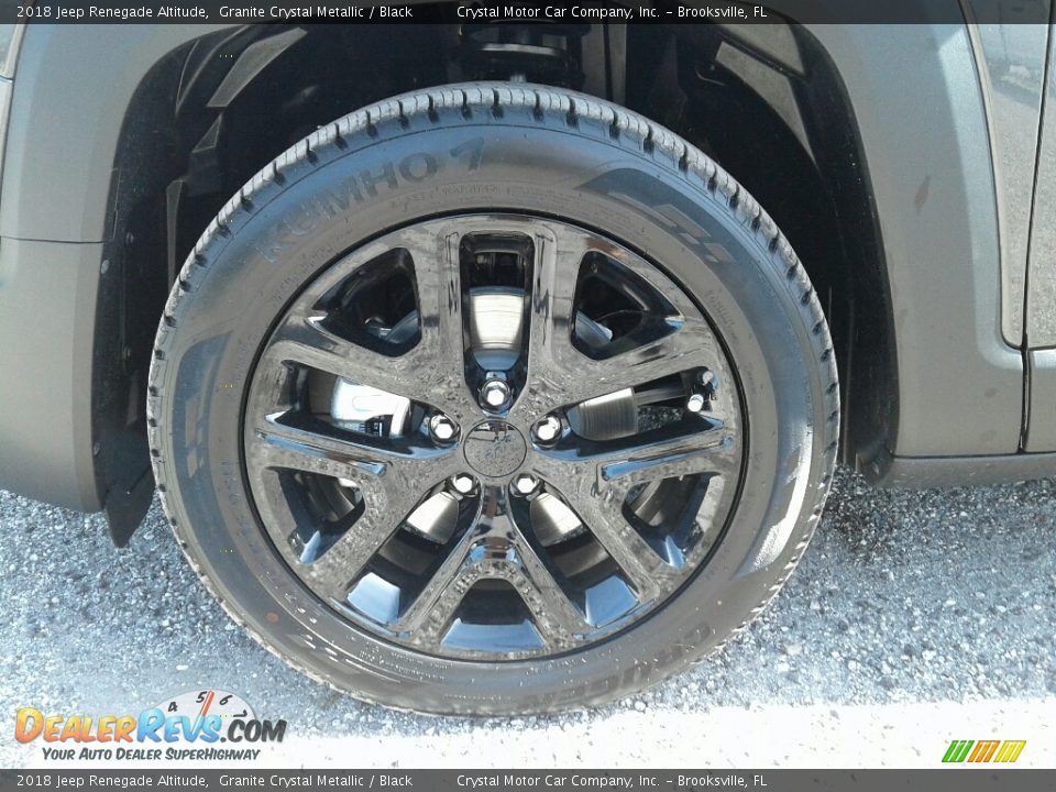 2018 Jeep Renegade Altitude Granite Crystal Metallic / Black Photo #20