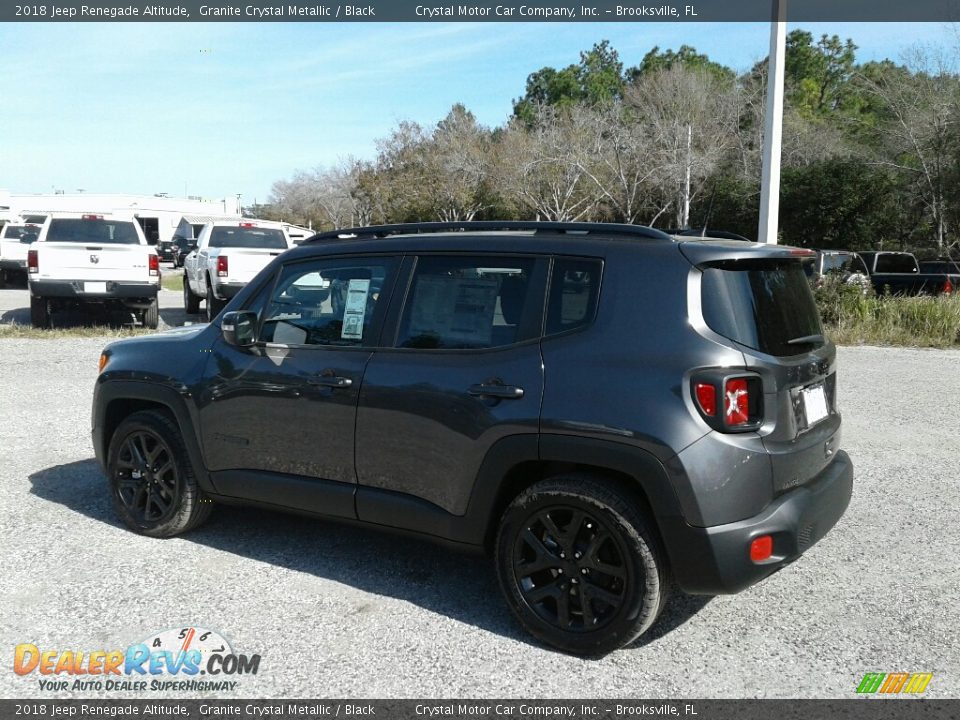 2018 Jeep Renegade Altitude Granite Crystal Metallic / Black Photo #3