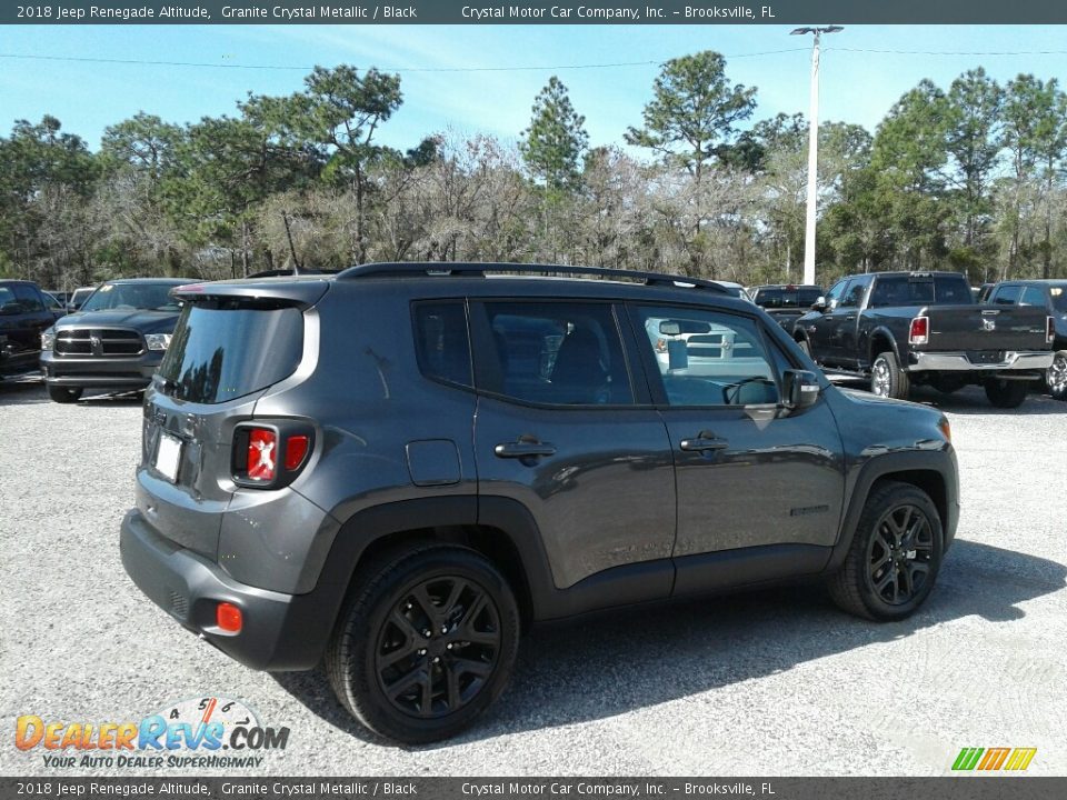 2018 Jeep Renegade Altitude Granite Crystal Metallic / Black Photo #5