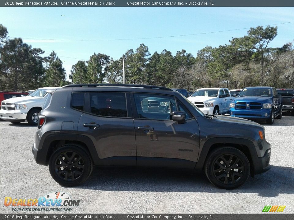 2018 Jeep Renegade Altitude Granite Crystal Metallic / Black Photo #6