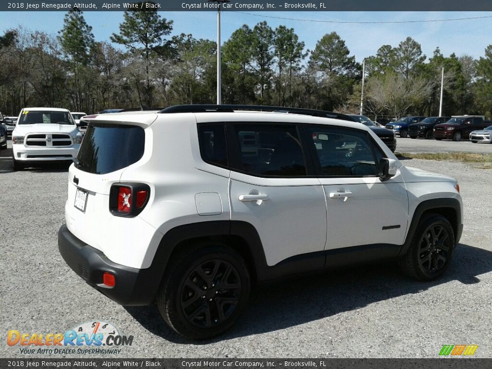 2018 Jeep Renegade Altitude Alpine White / Black Photo #5