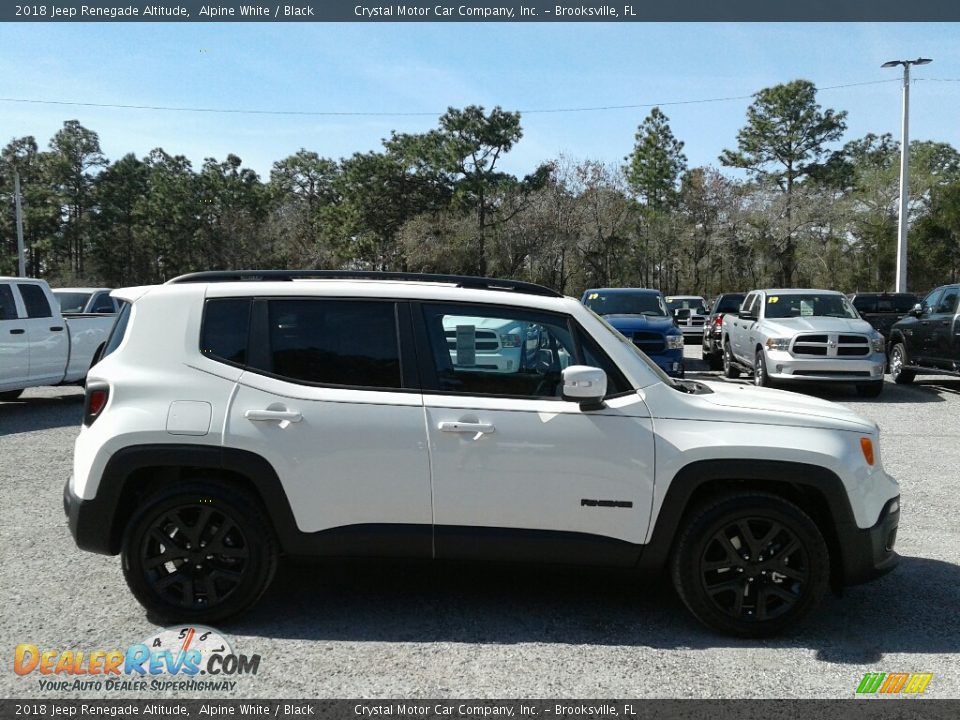 2018 Jeep Renegade Altitude Alpine White / Black Photo #6
