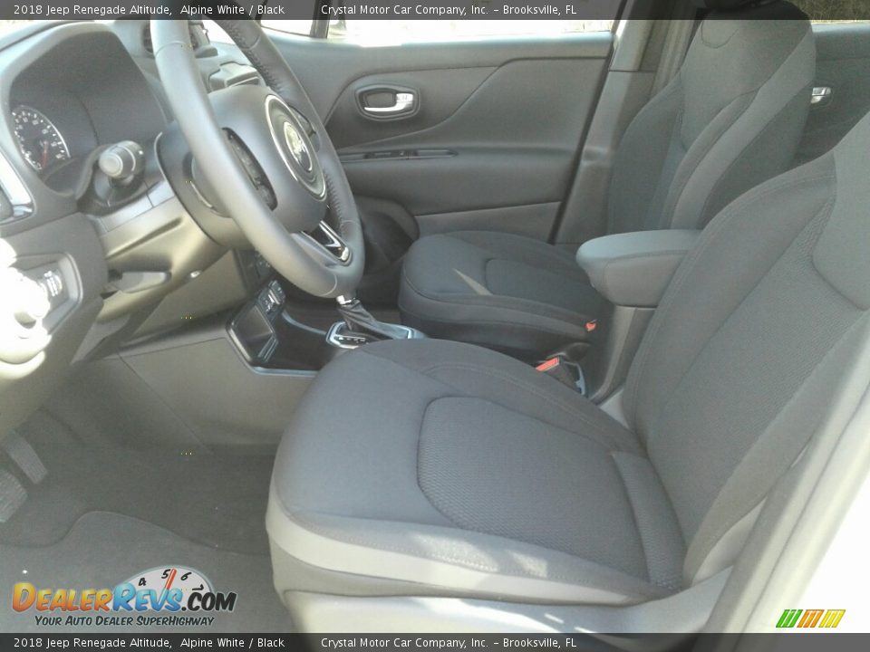 2018 Jeep Renegade Altitude Alpine White / Black Photo #9