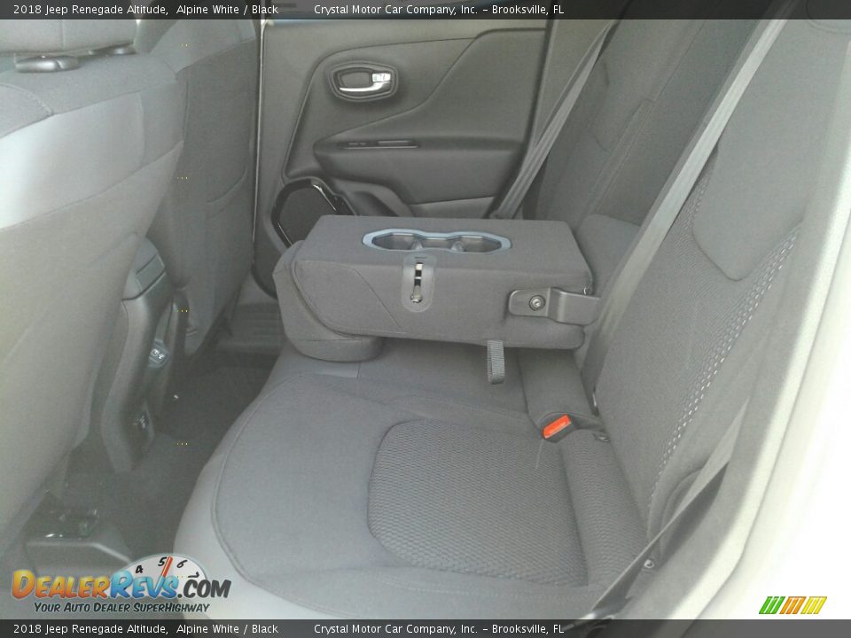 2018 Jeep Renegade Altitude Alpine White / Black Photo #10